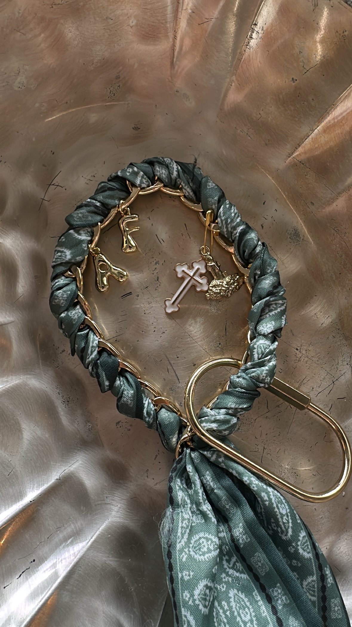 Silk Charm Wristlet 3