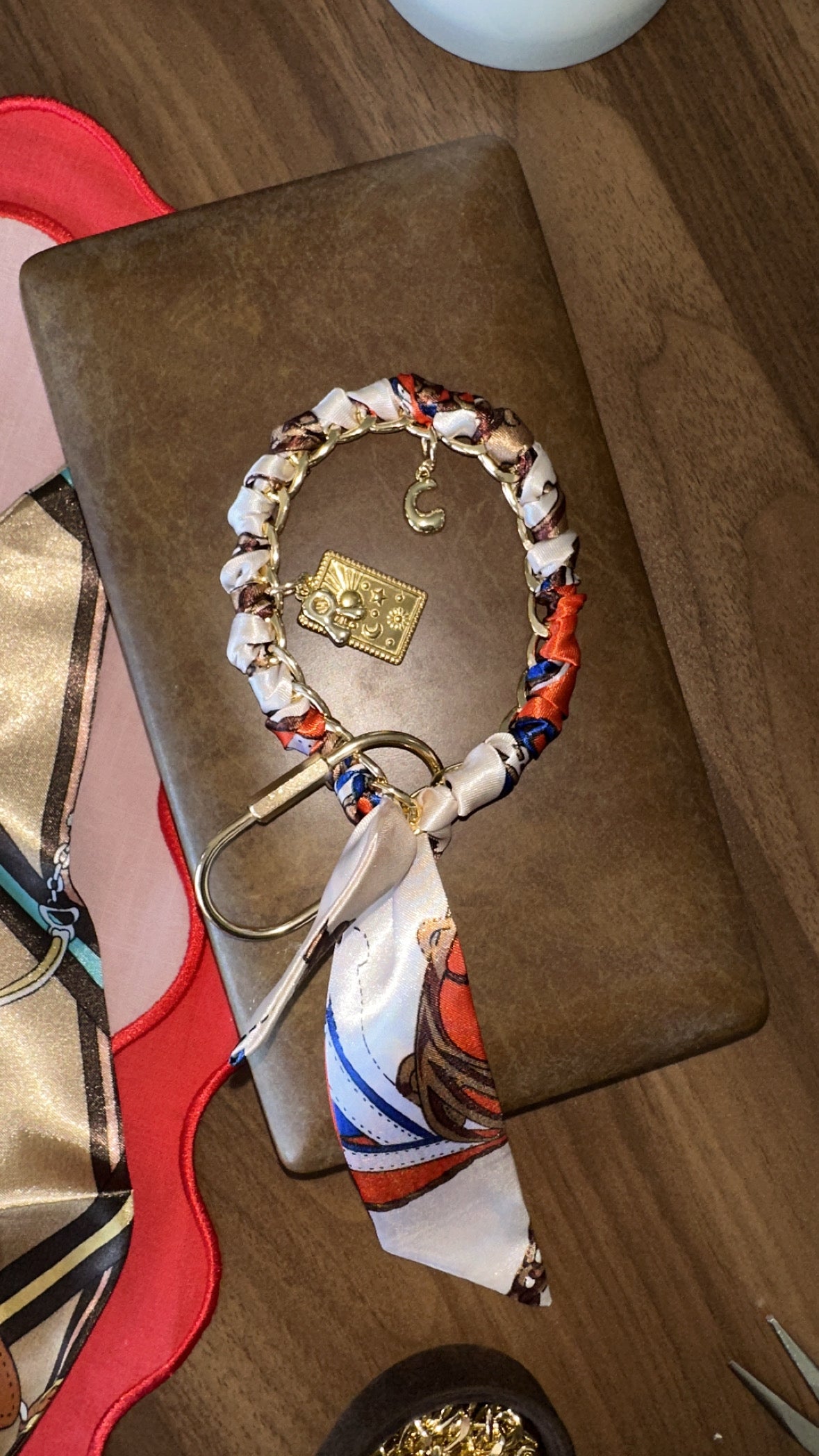 Silk Charm Wristlet 3