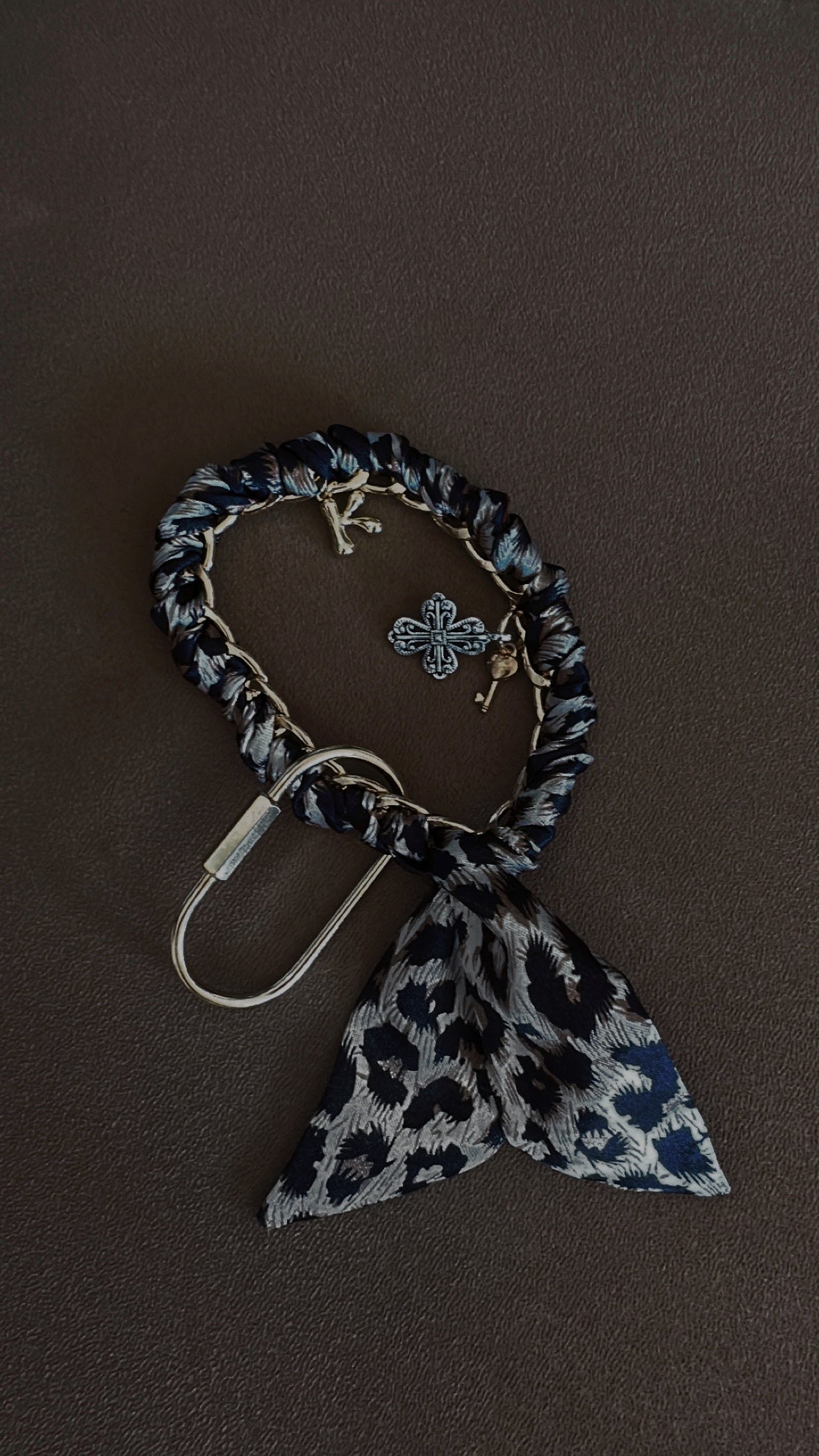 Silk Charm Wristlet