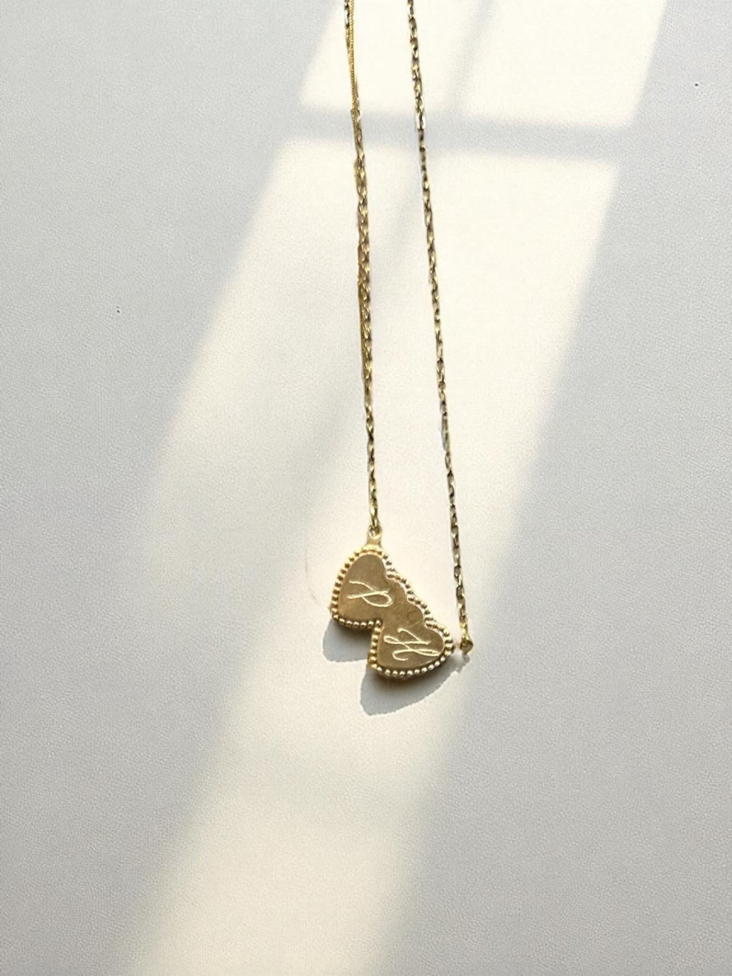 Double Heart Necklace
