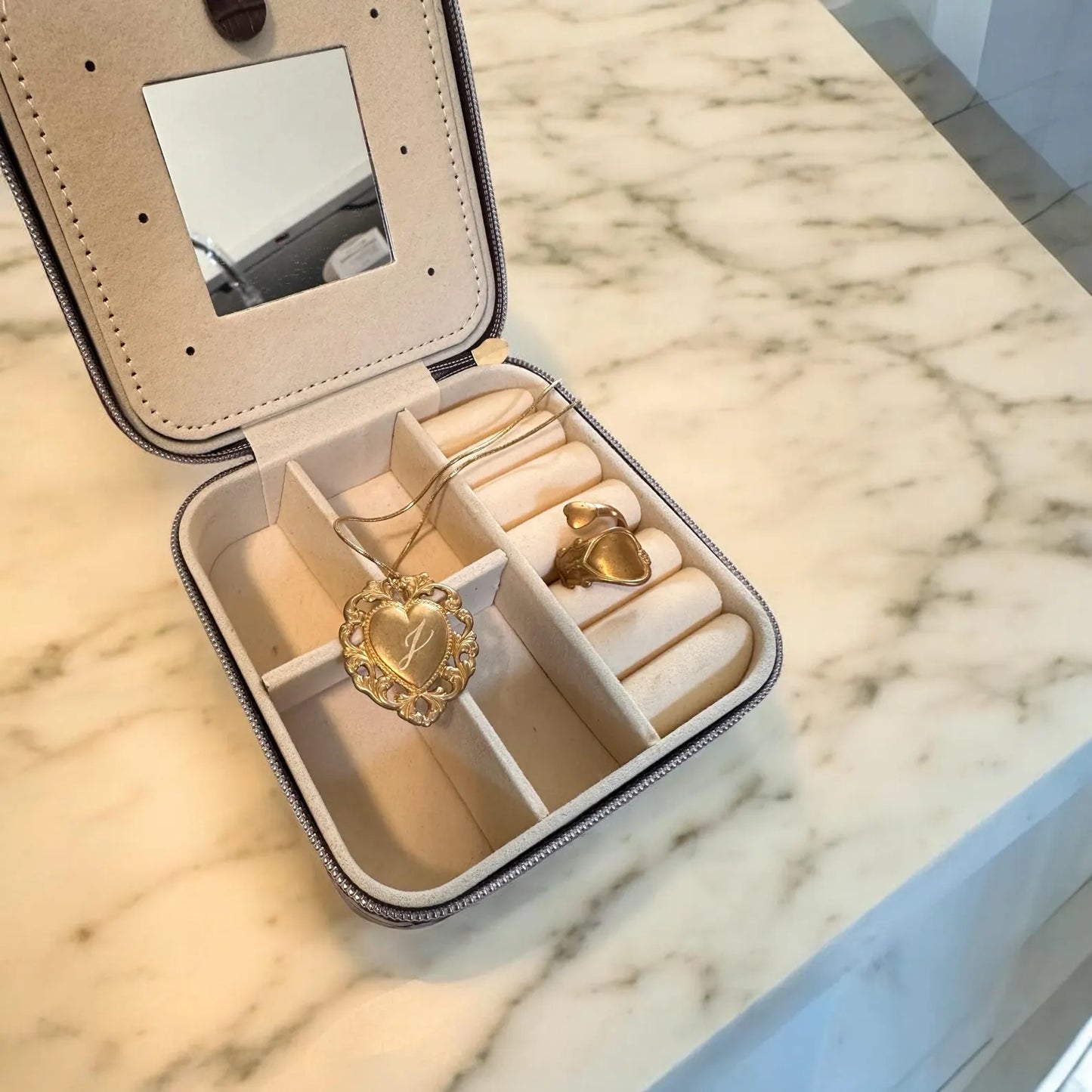 Crocodile Jewelry Case