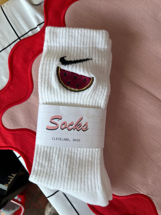 Watermelon Socks