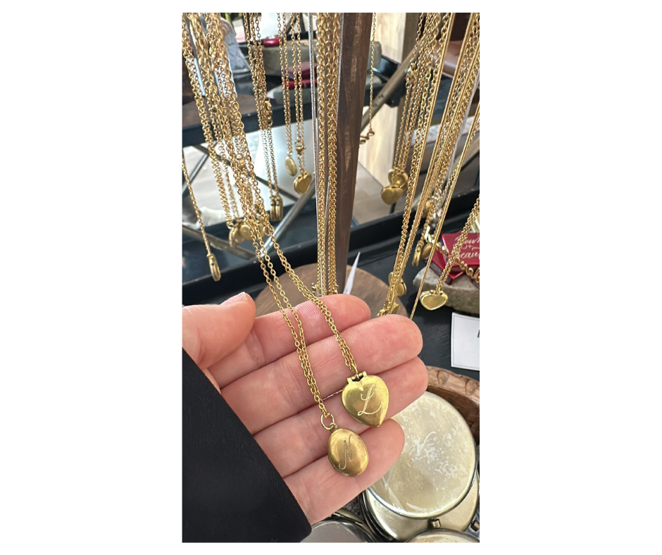 Hand Engraved Vintage Locket