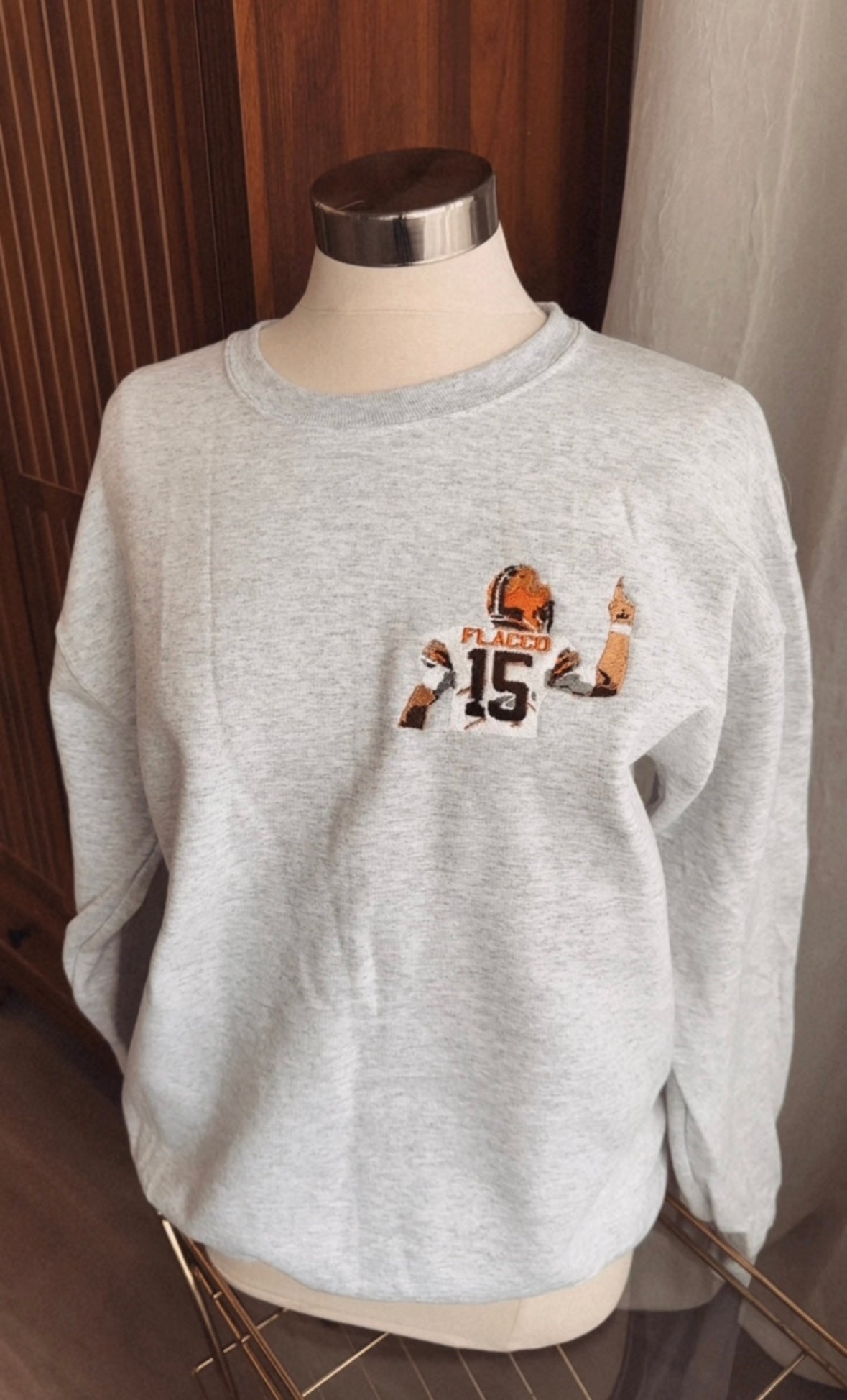 Flacco Embroidered Crewneck Sweatshirt