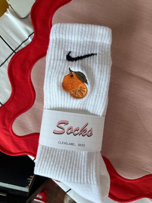 Orange Socks