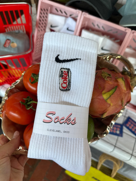Diet Coke Socks