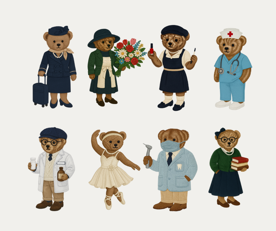 Dunphy Bear Crewneck Sweater