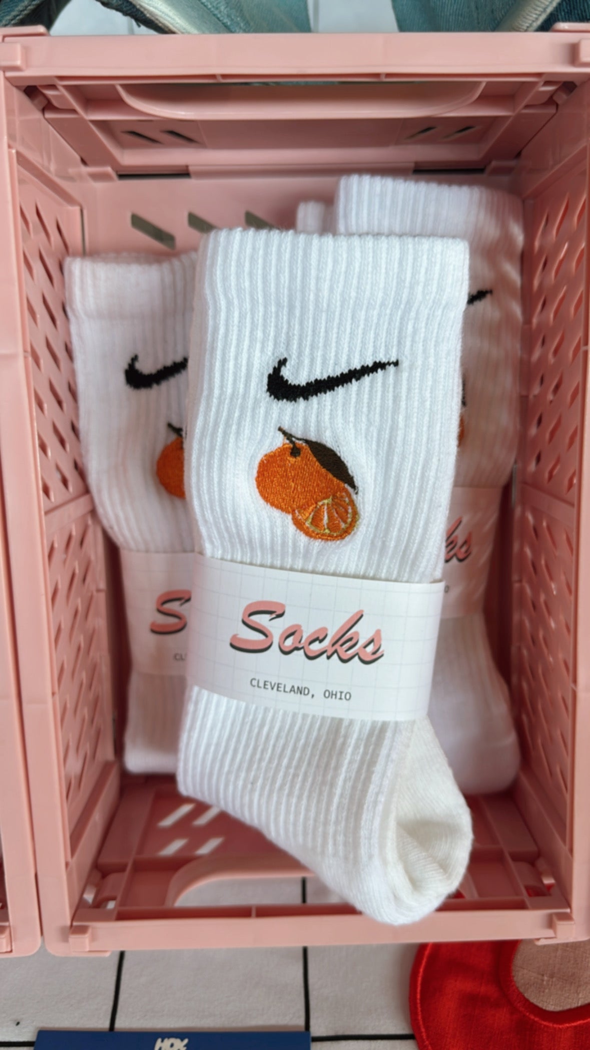 Orange Socks