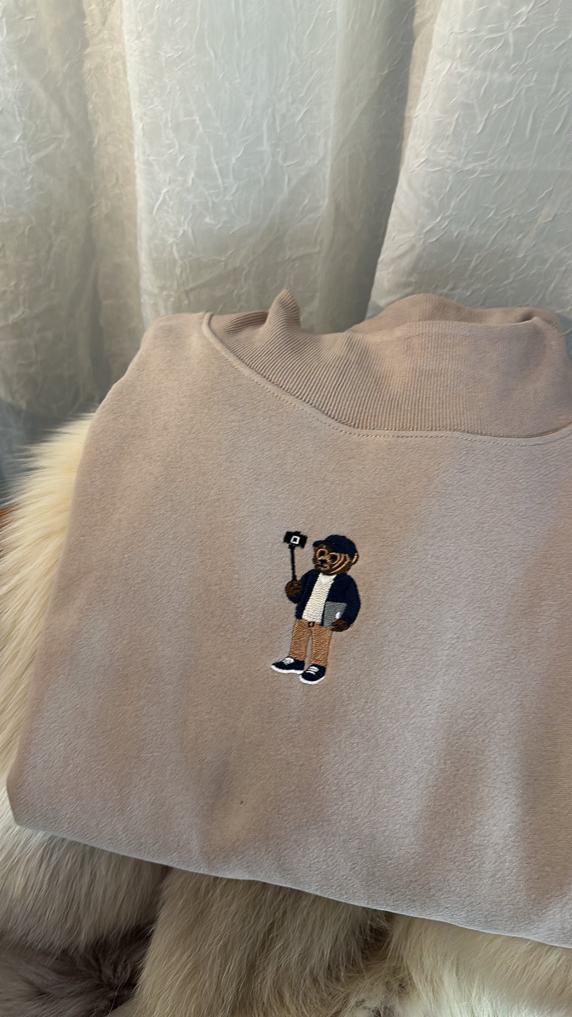 Dunphy Bear Crewneck Sweater