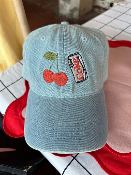 Cherry and Diet Coke Dad Hat