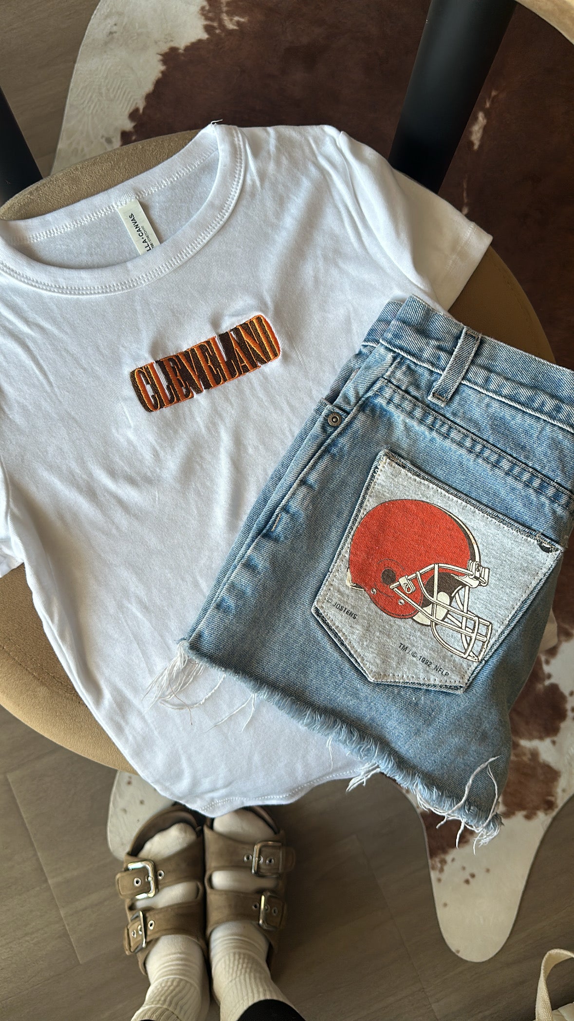 Cleveland Cropped Tee