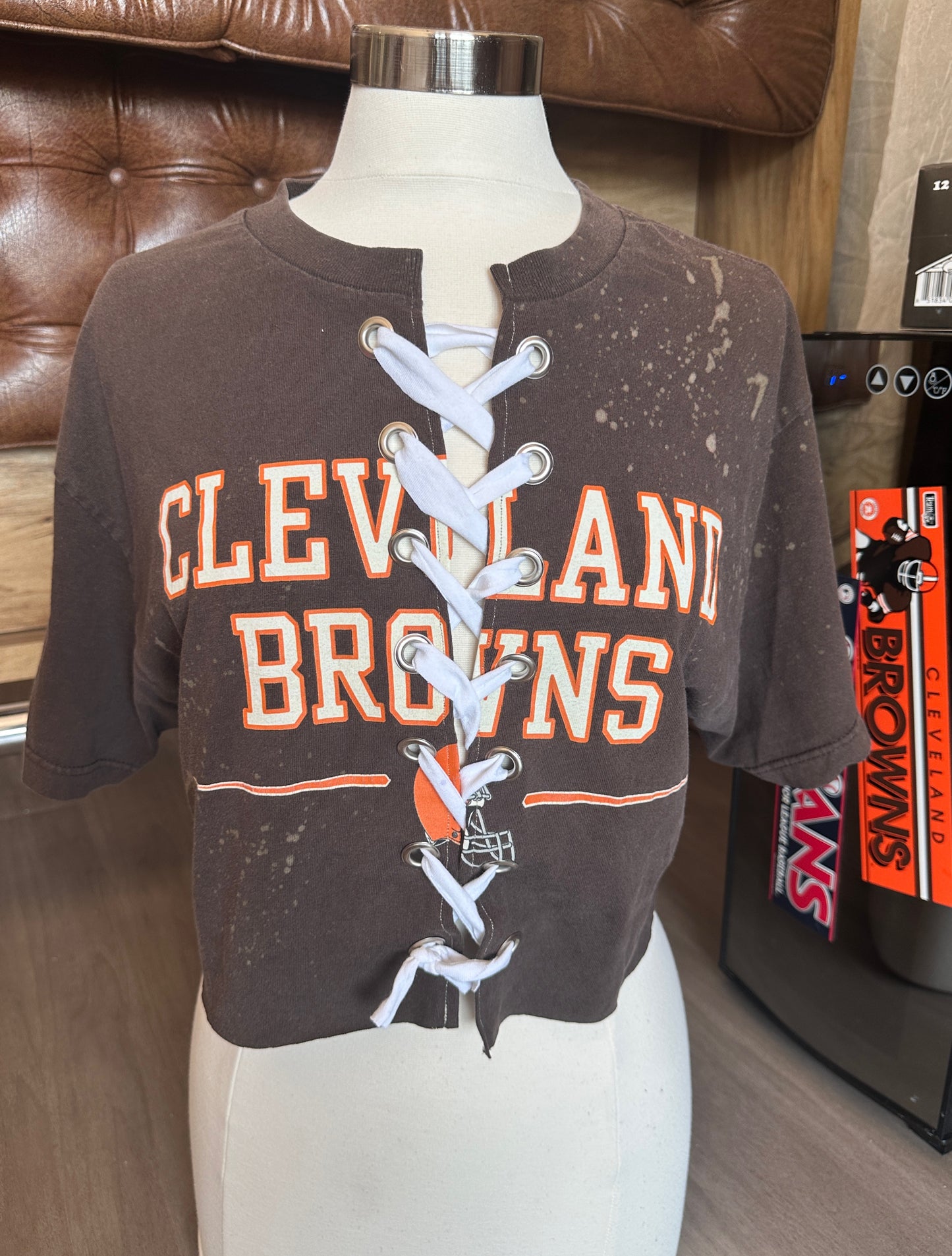 Browns Tie Up Tee