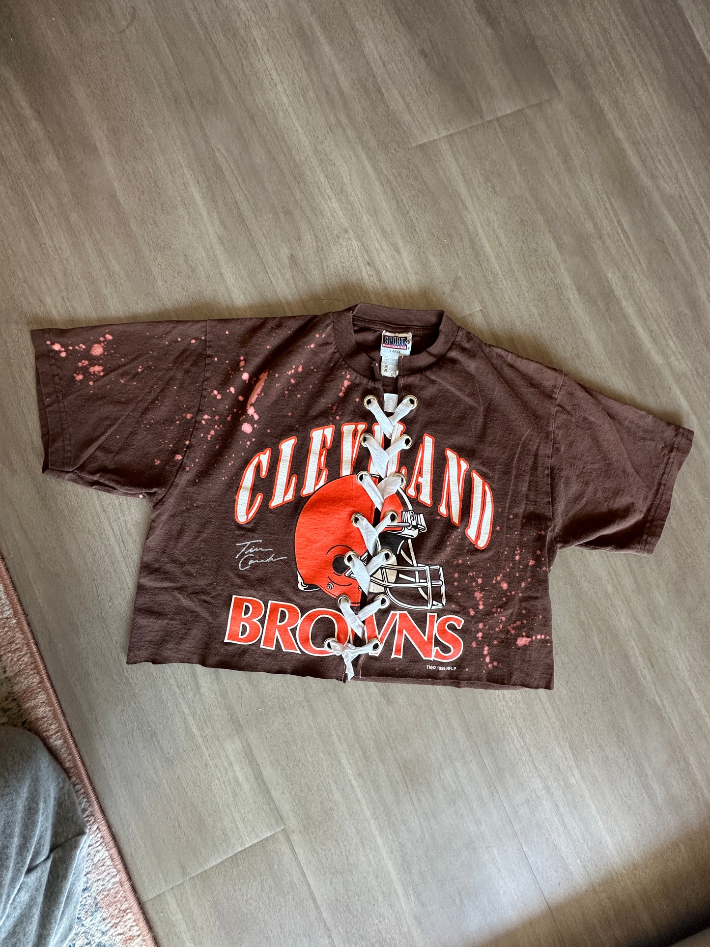 Browns Tie Up Tee