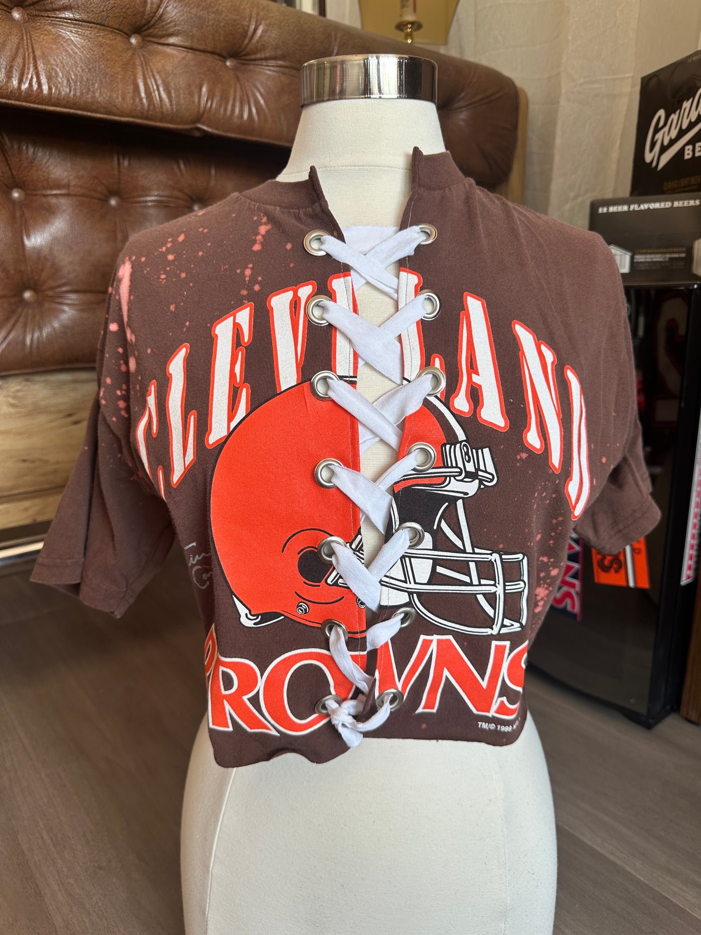 Browns Tie Up Tee