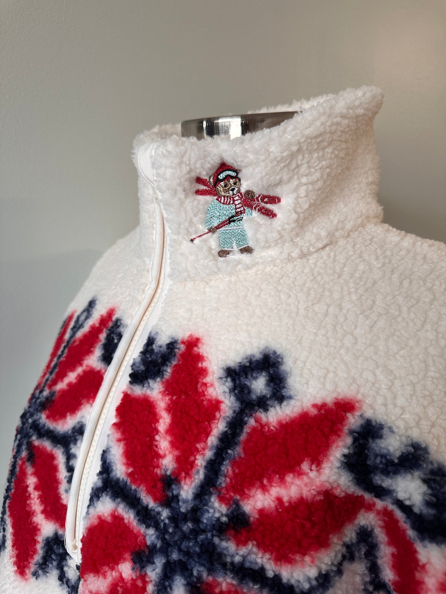 Ski Bear Fluff Pullover