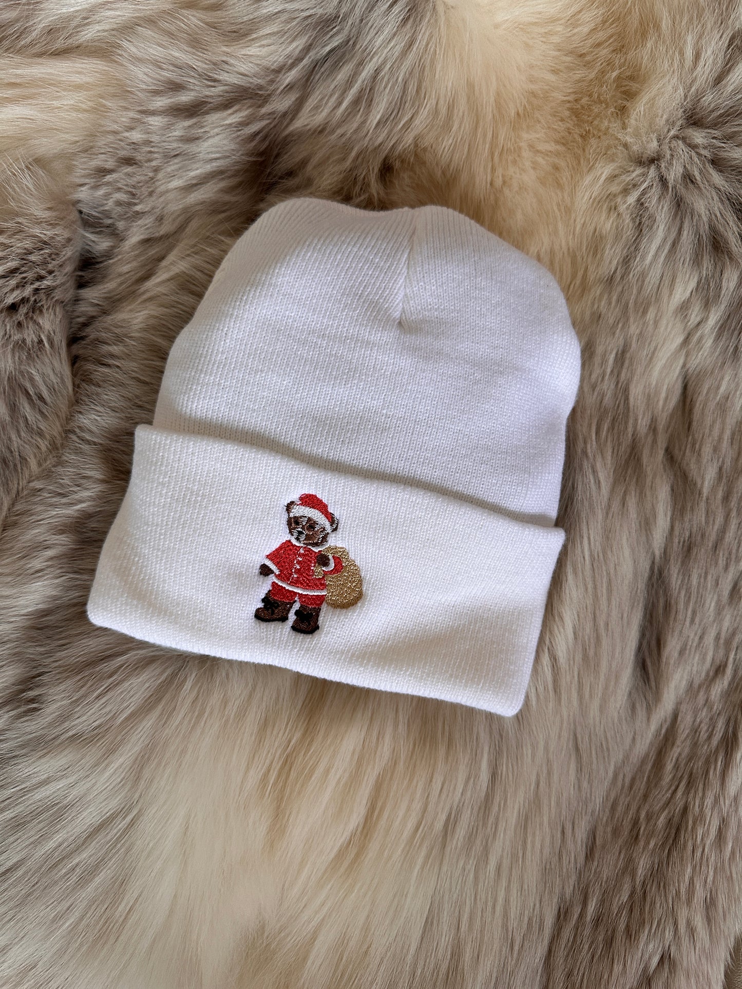 Santa Bear Beanie