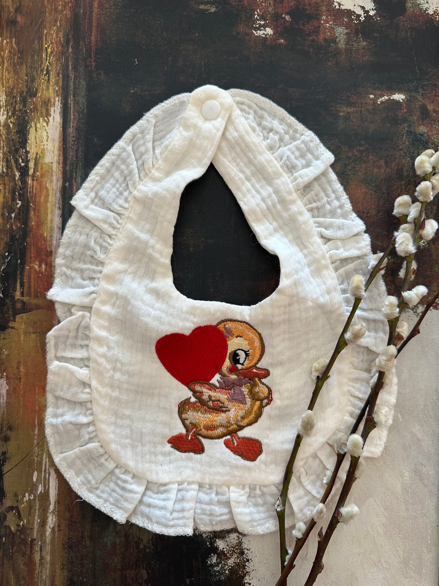 Little Love Muslin Bib