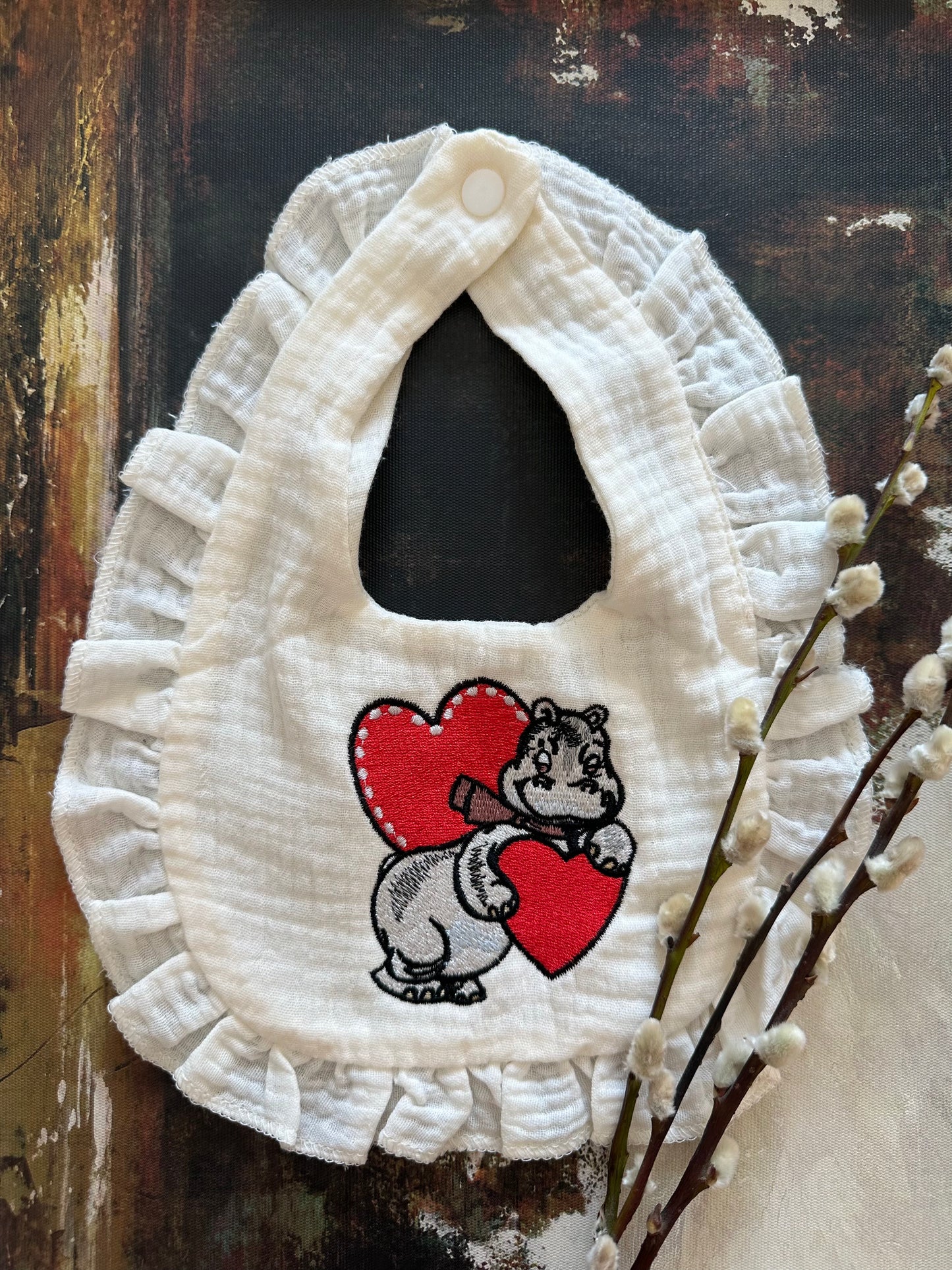 Little Love Muslin Bib