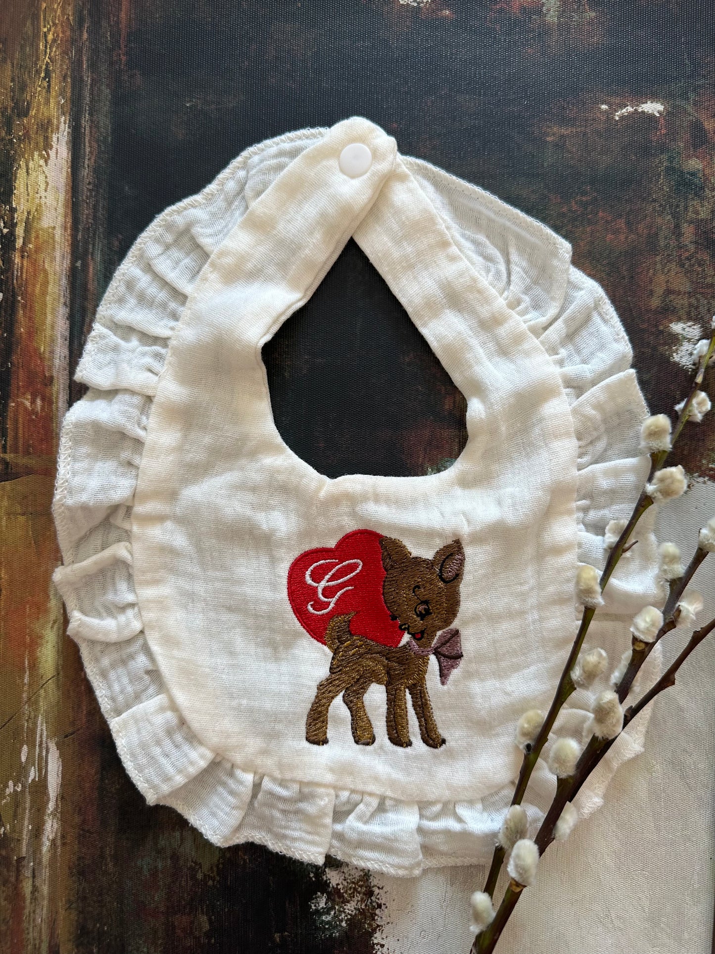 Little Love Muslin Bib