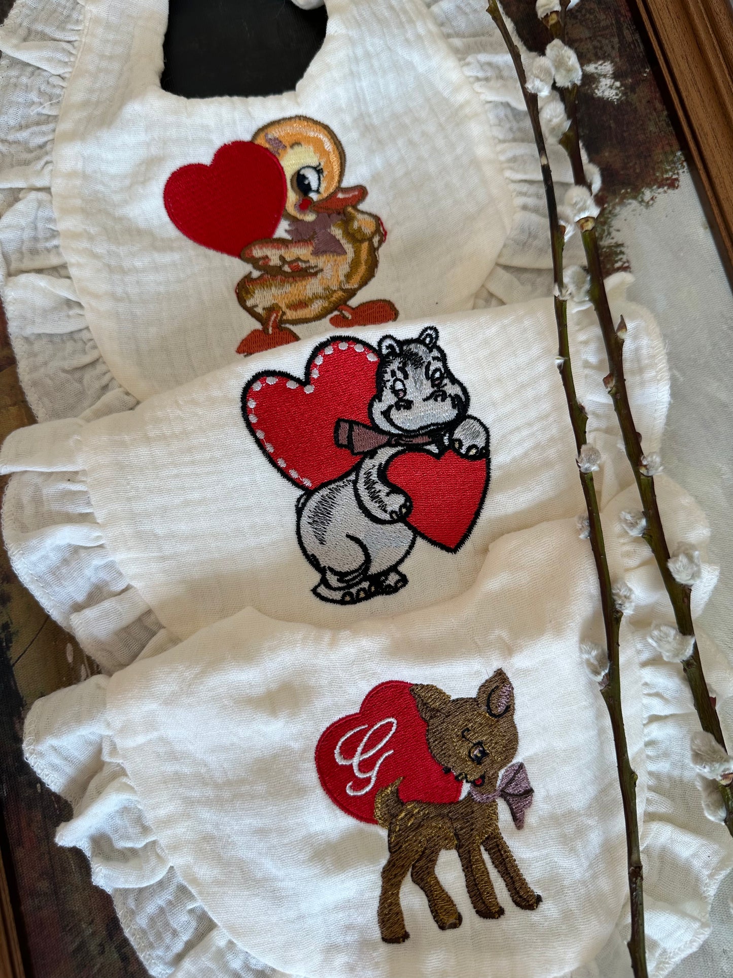 Little Love Muslin Bib