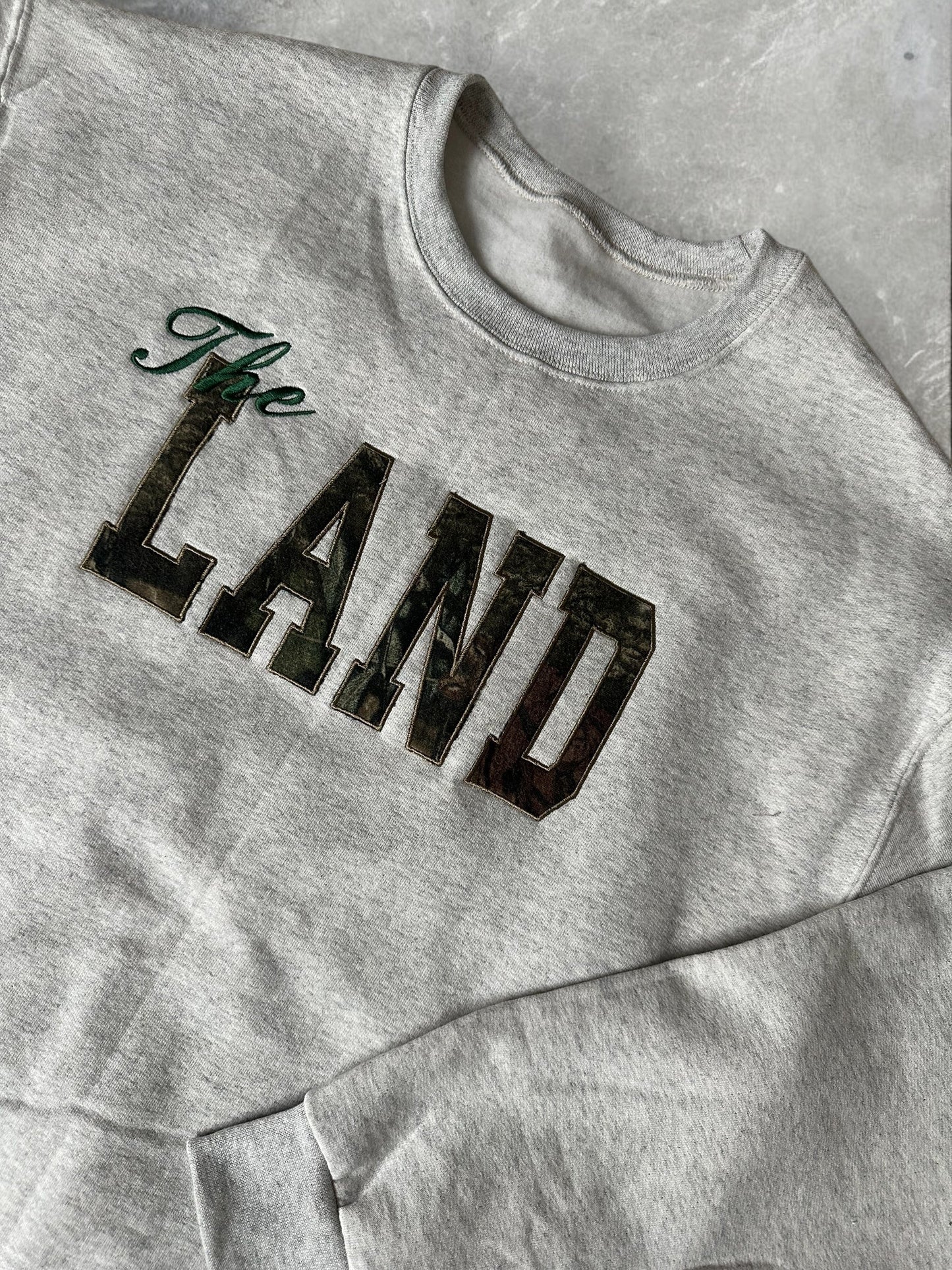 The Land Camo Crewneck Sweatshirt