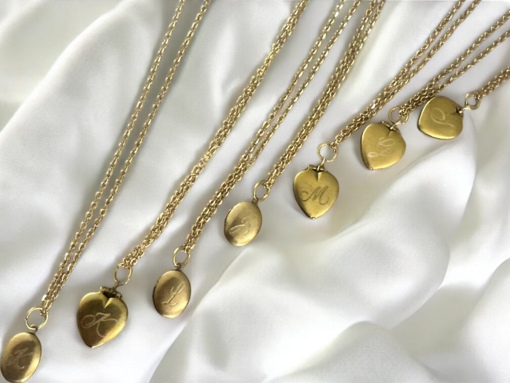 Hand Engraved Vintage Locket