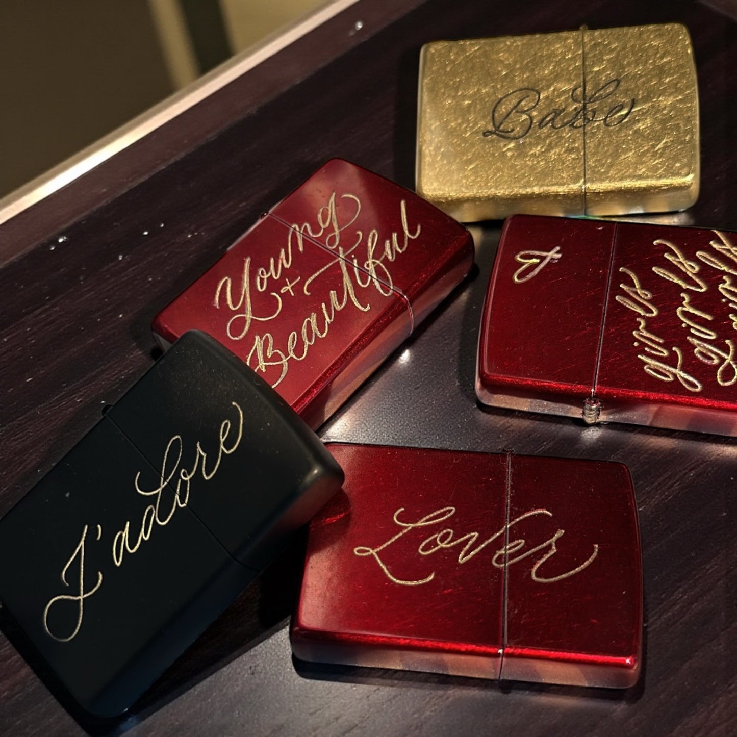 Hand Engraved Lighter