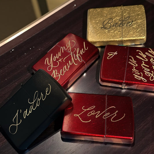 Hand Engraved Lighter