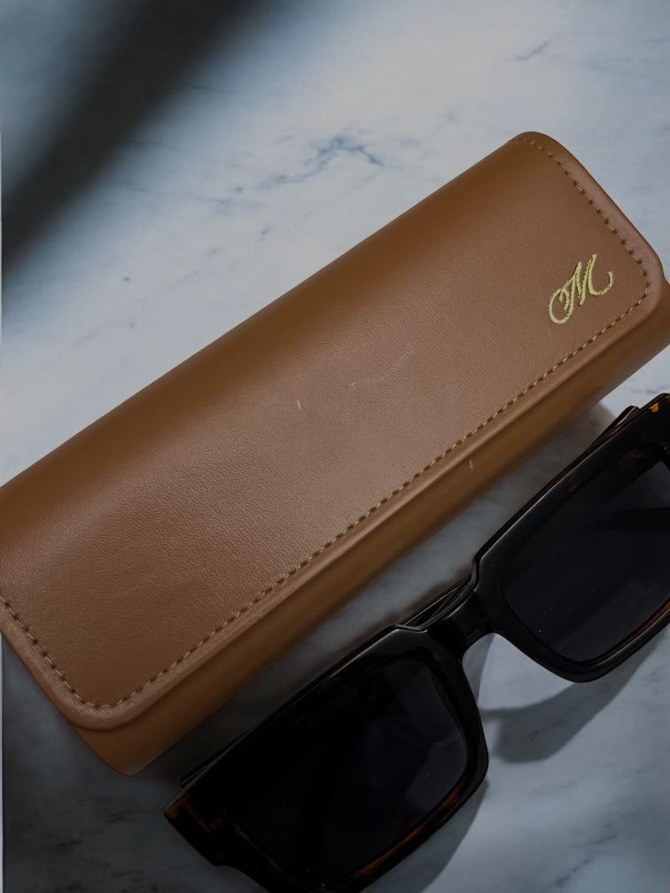 Leather Glasses Case